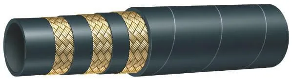 Hydraulické hadice pryž typ FXP (3 ocelové vložky, loupací hadice)
