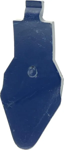 Radlice kultivátoru 130x12 mm, tvrzená, zahnutá