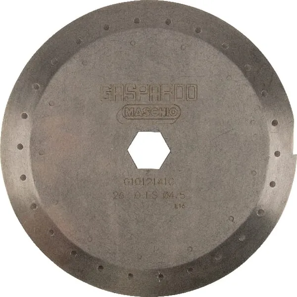 Disk, 26 otvorů, Ø 4,5, Gaspardo