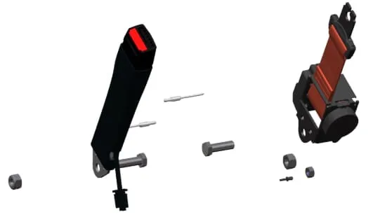 Bezpečnostní pás Duo