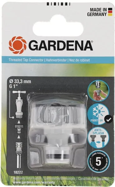 Přípojka kohoutu 33,3 mm, vnitřní závit 1"