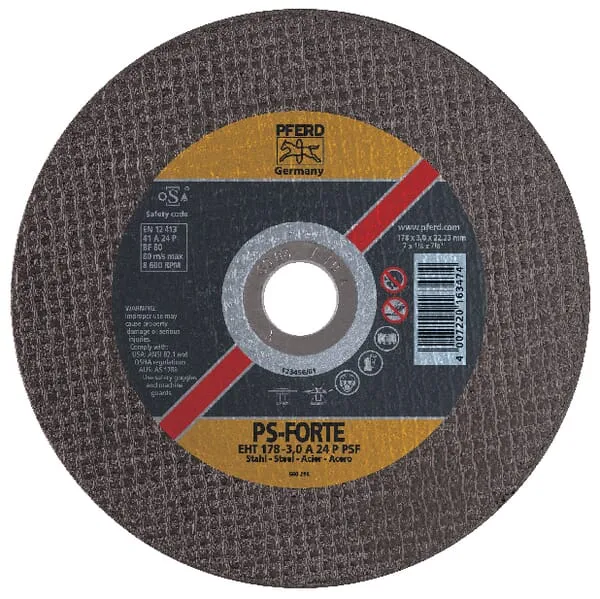 Řezné kotouče na kov, zvlášť slabé "PSF"