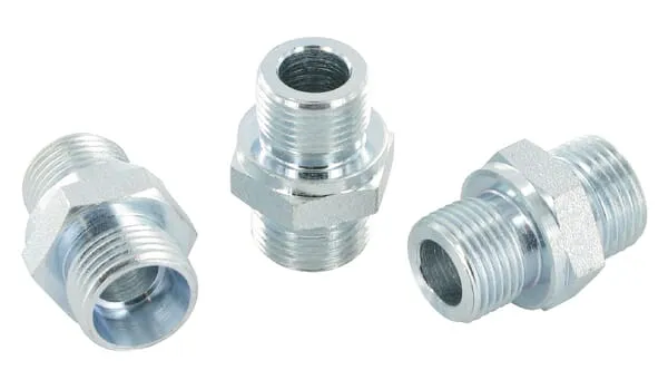 Šroubové spojky, šroubení BSP x metrické šroubení s řezným kroužkem, Kramp