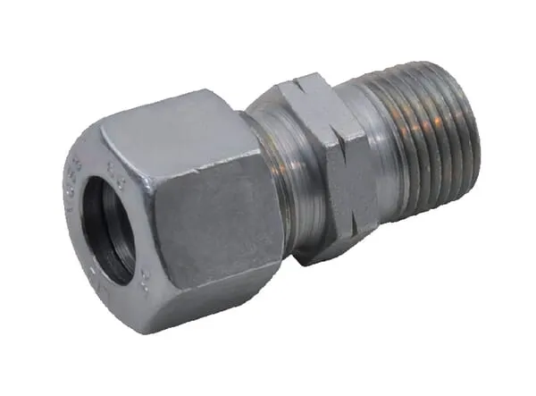 Šroubové spojky, šroubení NPT x metrický řezný kroužek