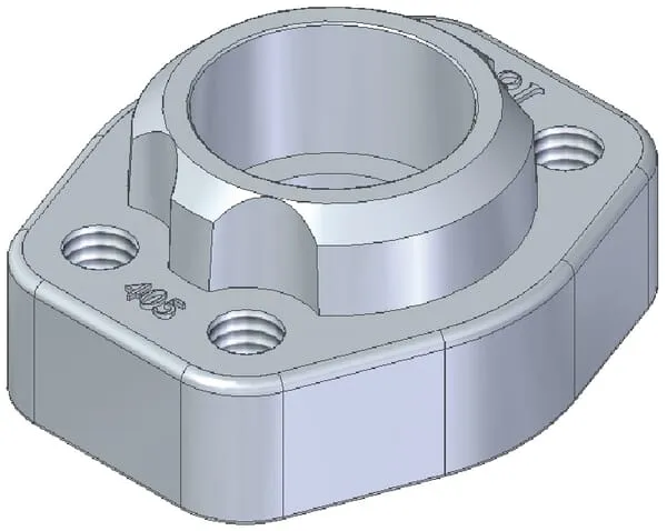 Metr. navař. protipříruba SAE