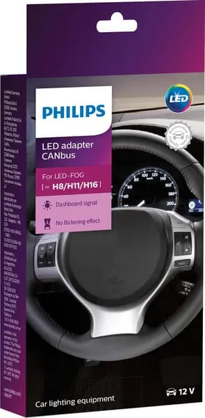 LED adaptér CANbus, H8/H11/H16 (2 ks)