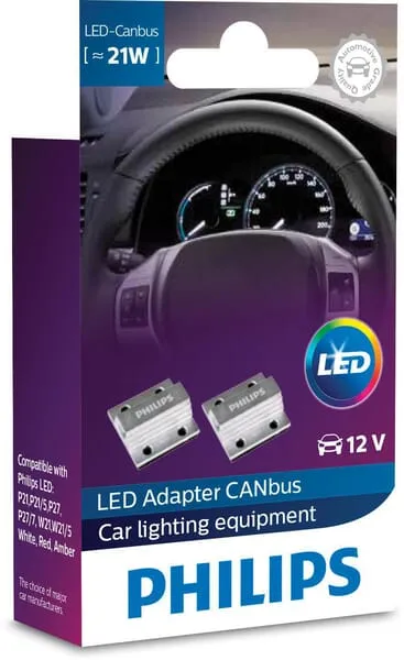 LED adaptér CANbus, 21W (2 ks)