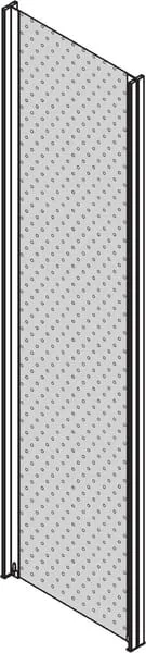 Boční stěna z děrovaného plechu