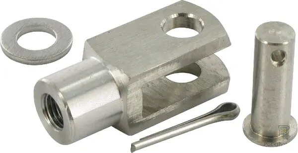 Vidlicová hlava M10x1,25 RVS