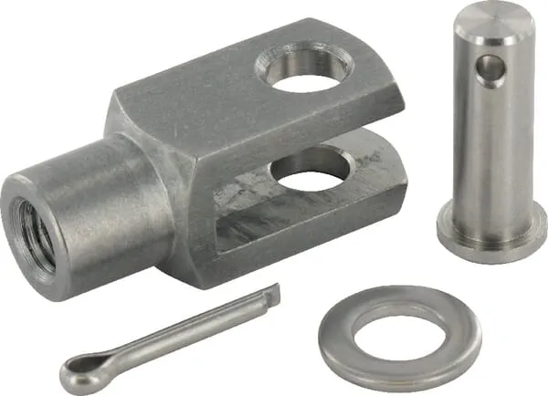 Vidlicová hlava M12 RVS