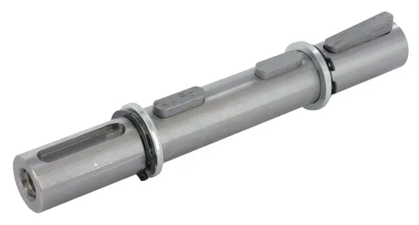 Šneková převodovka, výstupní hřídel dvojitá