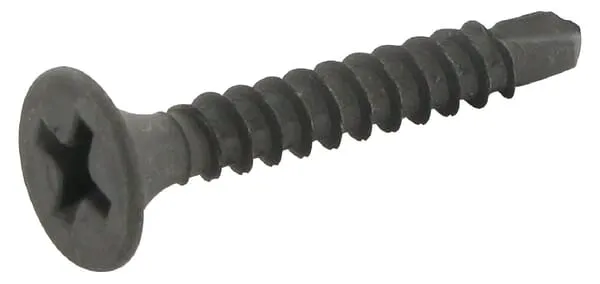 Šrouby do sádrokartonu s fosfátovanou špičkou