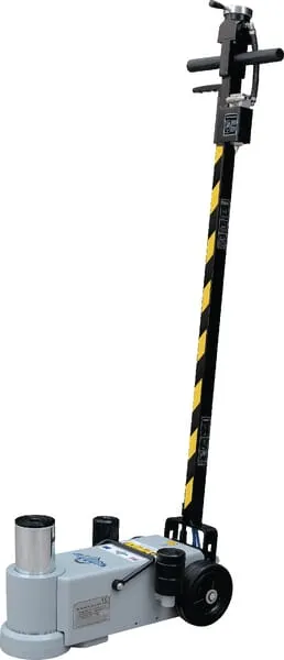 Pneumaticko-hydraulický pojízdný zvedák