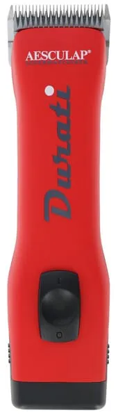 Bateriový zastřihovač Durati, červený