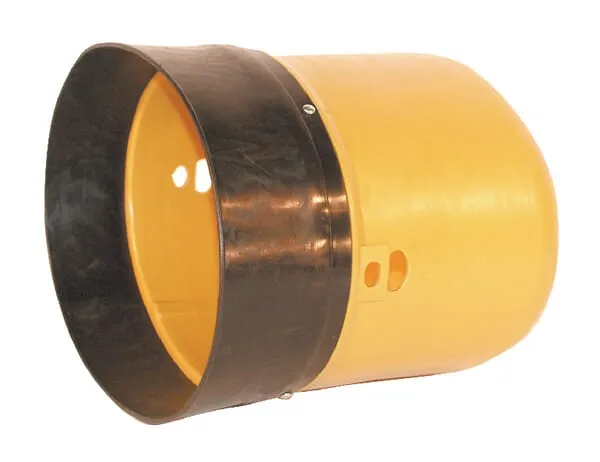 Ochranné kryty Universal s plastovou manžetou, bez víka