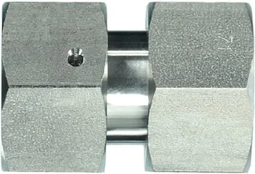 Spojovací spoje z nerezové oceli - otočná matice metrická x otočná matice metrická, redukční