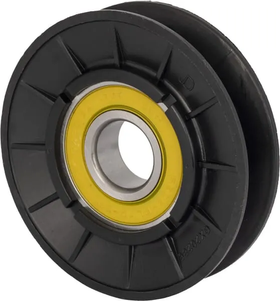 Napínací řemenice s klínovou drážkou