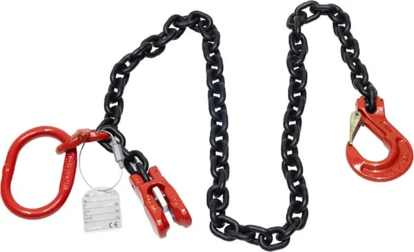 Zvedací řetězy jednodílné s vidlicovou spojkou