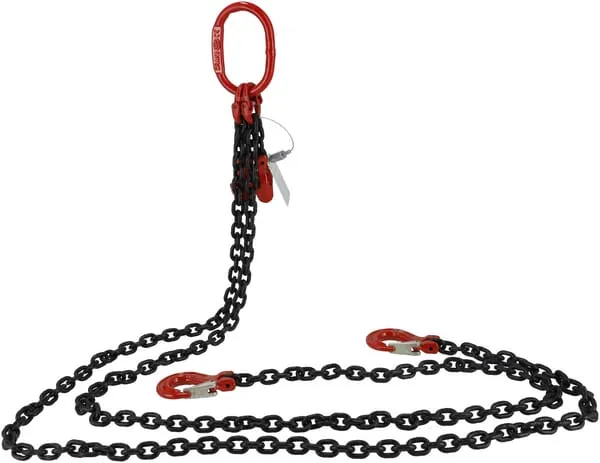 Zvedací řetěz dvoudílný, 2 m 6 mm