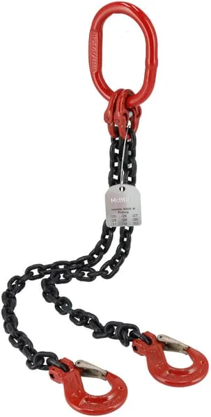 Zvedací řetěz dvoudílný, 1 m 8 mm