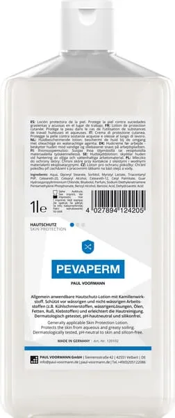 Ochranný krém na ruce Pevaperm, 1 l