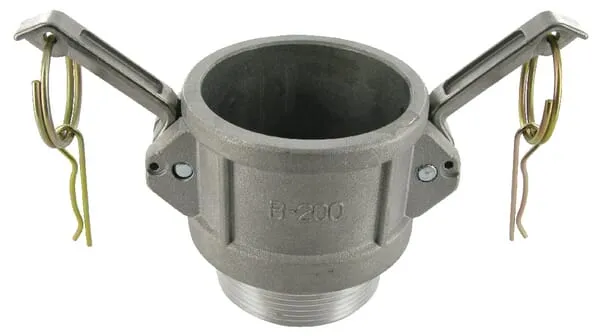 Spojka Camlock typ B 2" vnější závit, hliník