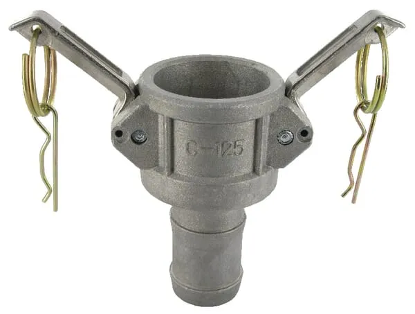 Hliníková koncovka hadice Camlock typu C 1 1/4"