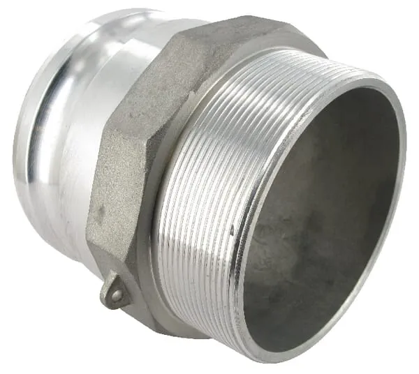 Camlock typ F 4" vnější závit hliník