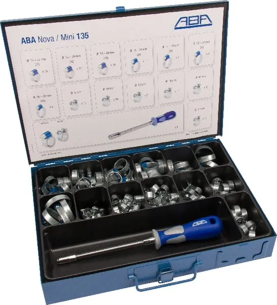 Sada hadicových spon ABA Nova & Mini