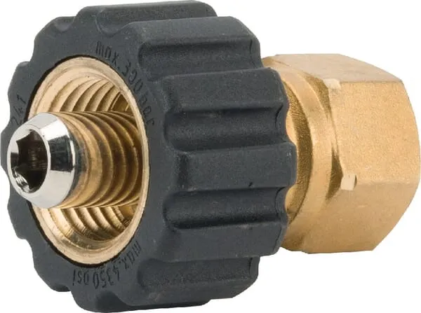 Vysokotlakový čistič šroubovací spojka s vnitřním závitem a rýhovanou maticí vhodný pro Dibo