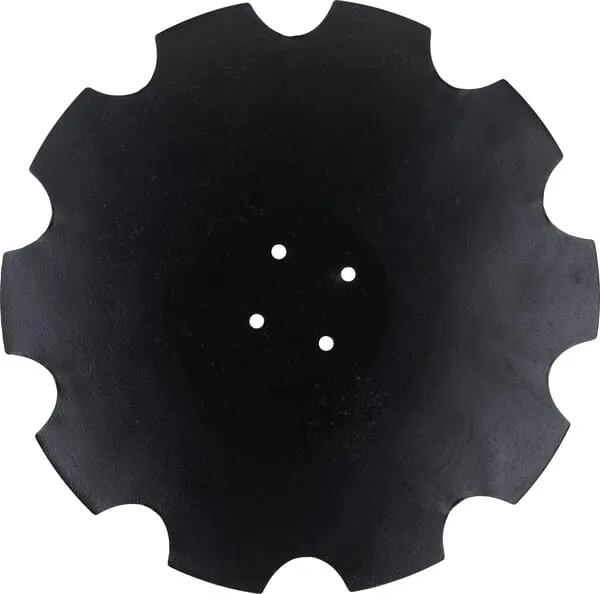 Podmítací disk ozubený, 610 x 5 mm, 4 otvory