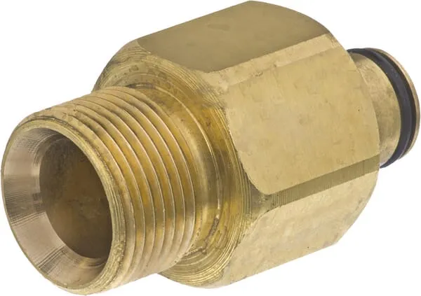 Adaptér K-Lock TR22 vnitřní závit x M22x1,5 vnější závit, mosazný