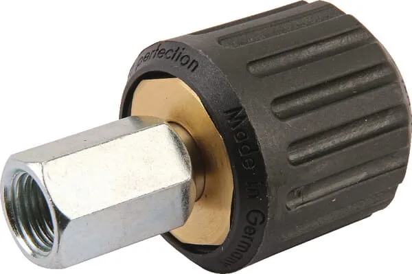 Šroubovací spojka otočná rýhovaná pro vysokotlakový čistič M22x1,5 - Vnitřní závit