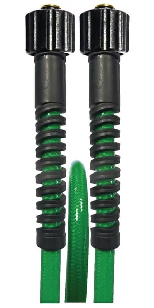 Vysokotlaké hadice 2 x M22x1,5 vnitřní závit, 300 barů, PVC, zelené