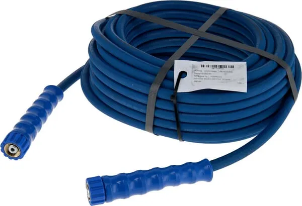 Vysokotlaká hadice modrá 20 m, DN8 210 barů, M22x1,5 vnitřní