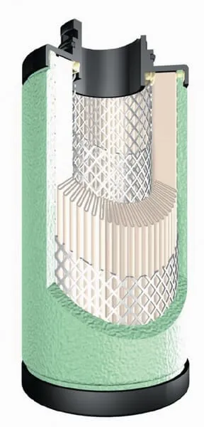 Filtrační články pro velmi jemný filtr, řada HF