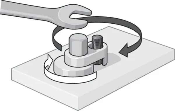Podpěrný čep vyvrtáváku 6-13mm