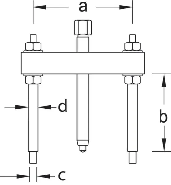 Stahovák pro dělicí zařízení vel. 0