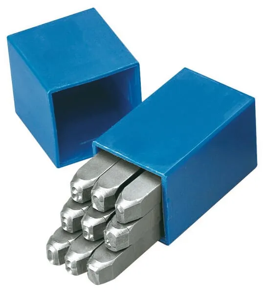 Sada pro vyrážení čísel, 9 ks