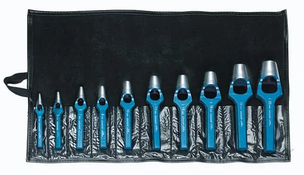 Sada průbojníků 3-25mm 10-dílná