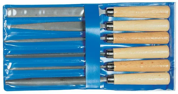 Sada pilníků na klíče 6-dílná