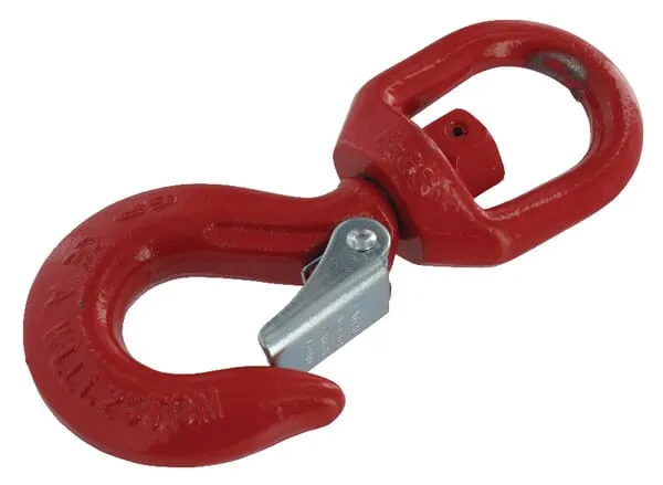 Závěsný hák s okem s pojistkou