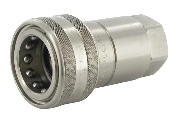 Objímka rychlospojky s vnitřním závitem BSP, typ HNV, nerezová ocel