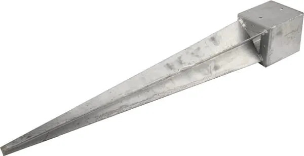 Zarážecí patka FV 121x121x900