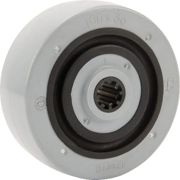 Samostatná kola s polyamidovým běhounem, válečkové ložisko 160 – 200kg