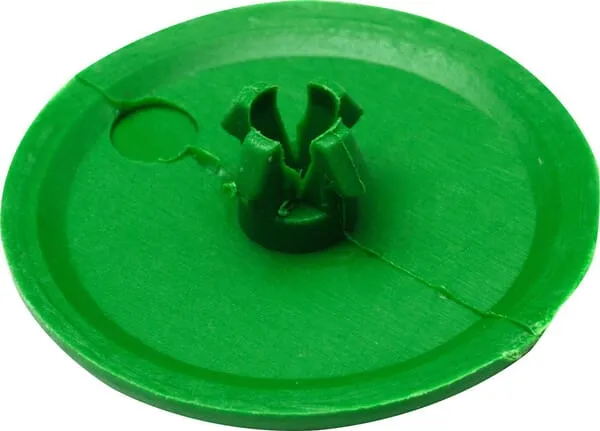 Barevná svorka zelená