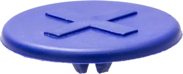 Barevná svorka modrá +