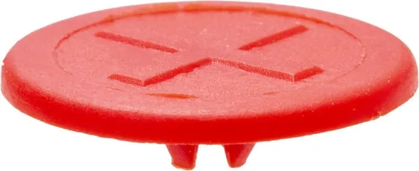 Barevná svorka červená +