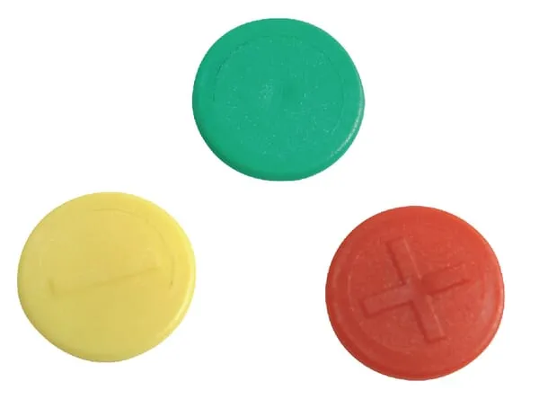 Barevné klipsy pro prachové krytky typ ID