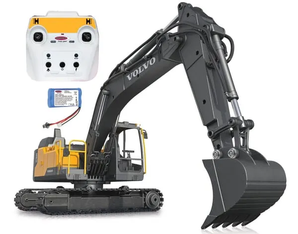 JA406300 Rypadlo Volvo EC160E s drapákem a bouracím kladivem